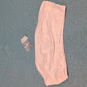 NIP Shein White Strapless/Clear Strap Bra Sz 4X